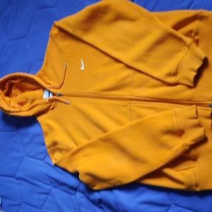Men's Nike full-zip cotton sweat hoodie. Sz L.